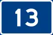 National Road 13 shield