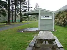 Summit shelter shed