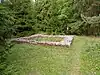 Reconstructed foundations of the Klingenkopf Stone Tower