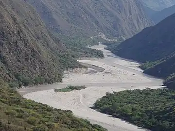 Chicamocha River, Panachi