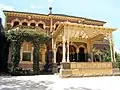 The front door of Rippon Lea