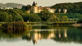 The natural reserve of "Torbiere del Sebino"