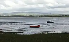 River Lune at Sunderland Point, looking towards Glasson Dock on opposite river bank