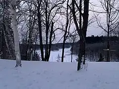 Sainte-Geneviève-de-Batiscan, winter open water net