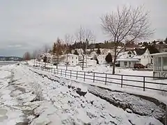 View from Saguenay boulevard, in Chicoutimi