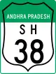 State Highway 38 shield}}