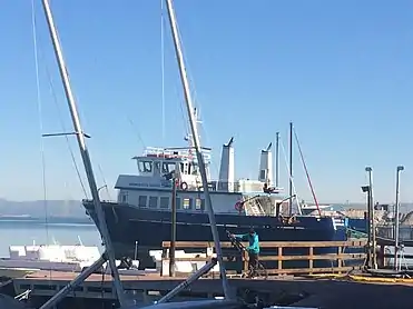 Robert G. Brownlee docked