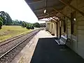 Platform looking west