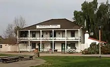 The Robinson-Rose House, now the Visitor Center