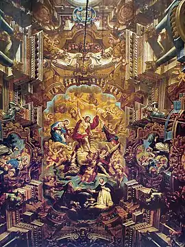 José Joaquim da Rocha: Painted ceiling of St. Dominicus Church, Salvador