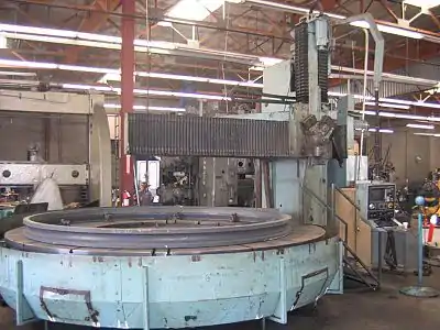 CNC VTL, 16' Rockford Open Side, built 1980