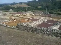 Roman villa in Veranes