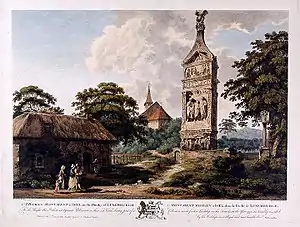 Engraving by William Pars, 1783