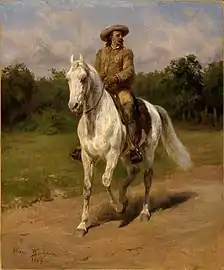 Rosa Bonheur - Portrait of William F. Cody