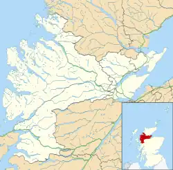 Maryburgh is located in Ross and Cromarty