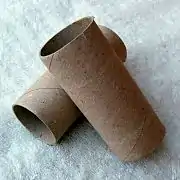 Fiber tubes for roll of paper