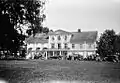 Old manor house, destroyed by the fire in 1929