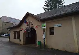 The town hall in Rouffange