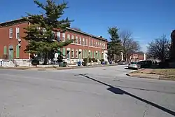 Rowhouses in JeffVanderLou, February 2018