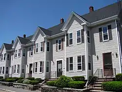 Rowhouses at 256–274 Haven Street