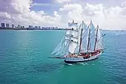 Royal Albatross under full sail