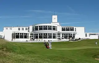 Royal Birkdale Golf Club clubhouse, England