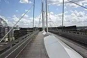 Royal Victoria Dock Bridge upper level 2011