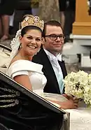 Cameo tiara, now in the Swedish Royal Family.