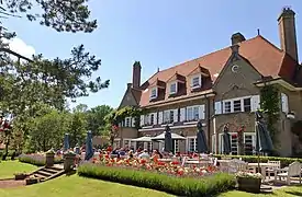 Royal Zoute Golf Club clubhouse