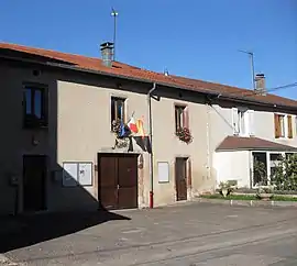 The town hall in Rozerotte