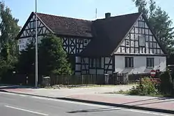 Mennonite house in Różyny