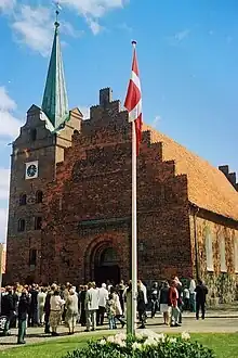 Rudkøbing Church.