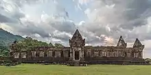 Palace ruins in Khmer style