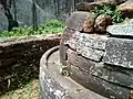 Ruined stone stupa at Gurubhaktulakonda monastery