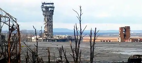 Image 20The war-torn ruins of Donetsk International Airport in late December 2014 (from 2010s)