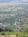 Runcu seen from atop of Cornetul mountain.