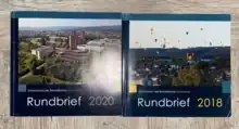  Rundbriefe 2018 and 2020 of the Gymnasium of Benedictine