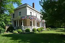 Circa 1848 Greek Revival with porch added later