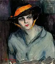 Woman with a Hat, 1914