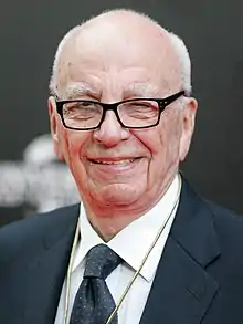 Rupert Murdoch  2008, 2005, and 2004  (Finalist in 2012, 2010, and 2009)