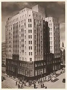 Former Rural Bank Head Office, Martin Place, Sydney, demolished in 1983.