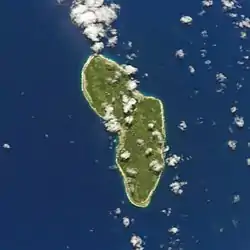 Rurutu, the island on which Moerai is located