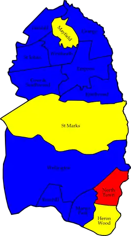 2008 results map