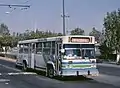 A MASA diesel bus in Mexico City