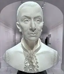 Bust of Ruth Bader Ginsburg