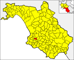 Rutino within the Province of Salerno