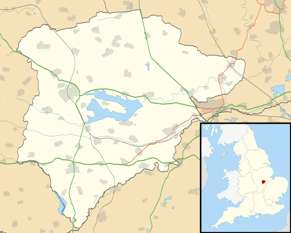 Clipsham is located in Rutland