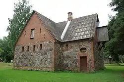 Ruusa manor drying barn