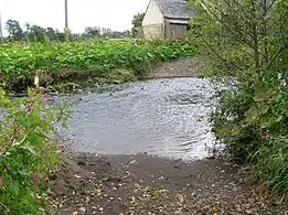 The Rye Water Ford in North Ayrshire, an unmodernised crossing of a minor river