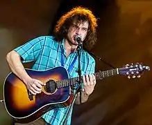 Ryley Walker performs at Heineken Jazzaldia in Spain on July 22, 2016